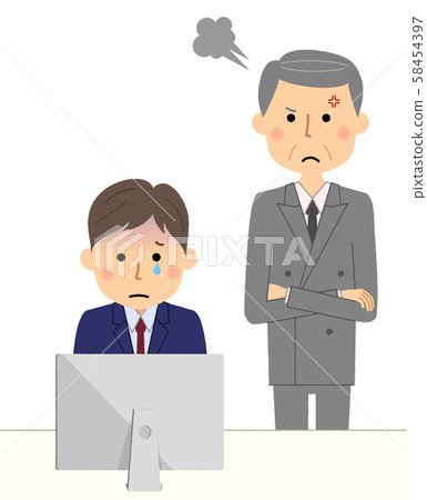 商業場景老闆和下屬 58454397