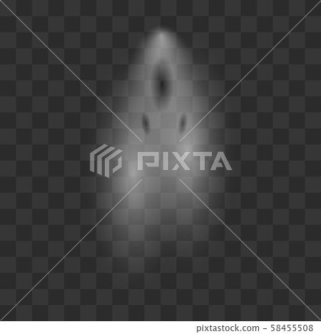 Realistic Ghost. Vector 58455508