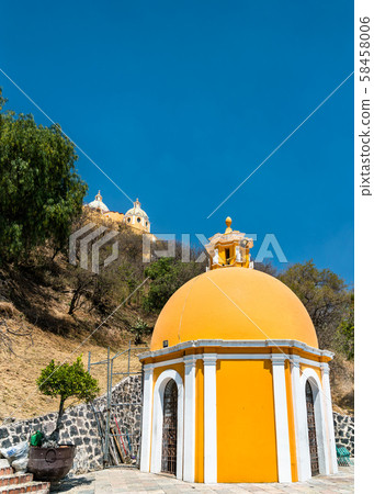 Pocito Chapel at the Remedies Sanctuary in Cholula, Mexico 58458006