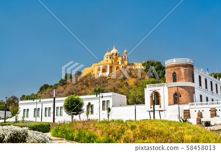 Church of Our Lady of Remedies and the Regional Museum in Cholula, Mexico 58458013