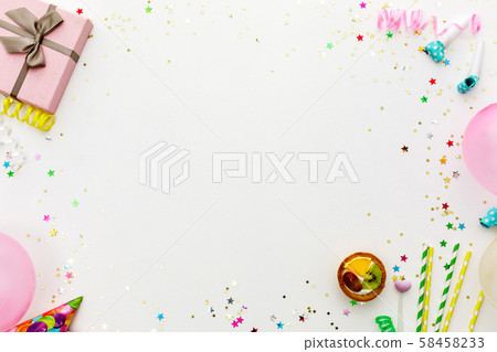 Birthday party background. Birthday party background. 58458233