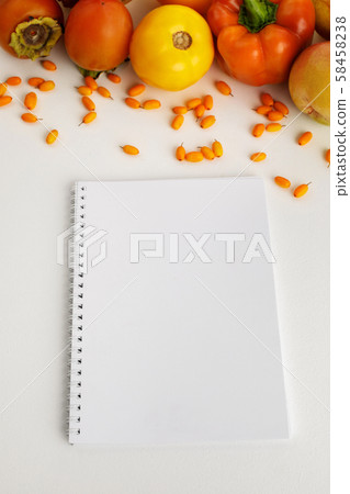 autumn yellow and orange vegetables and fruits autumn yellow and orange vegetables and fruits 58458238
