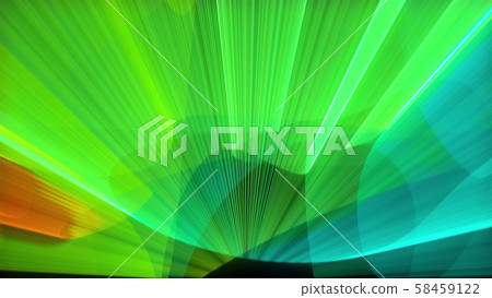 Laser show abstraction with bright colors, 3d rendering computer generated background Laser show abstraction with bright colors, 3d rendering computer generated background 58459122