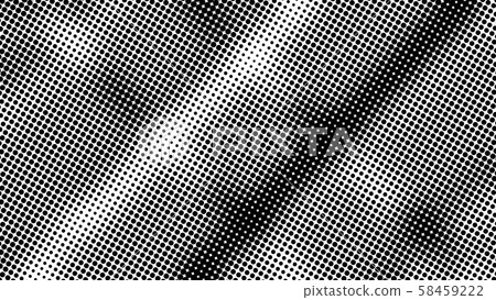 Half tone of many dots, computer generated abstract background, 3D render backdrop with optical 58459222
