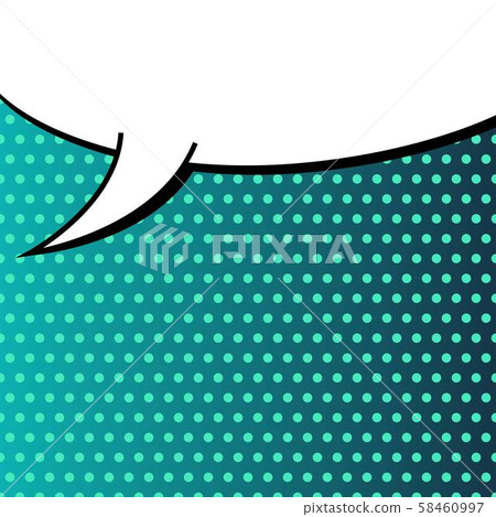 Abstract creative concept vector comic pop art style blank, layout template with clouds beams and 58460997