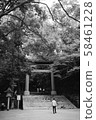 Monochrome Torii 58461228