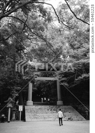 單色鳥居 單色鳥居 58461228
