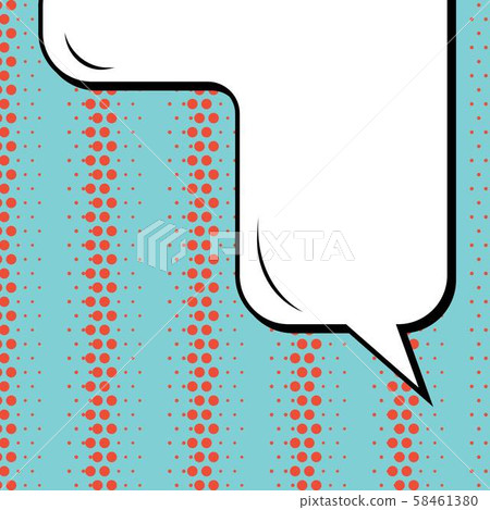 Abstract creative concept vector comic pop art style blank, layout template with clouds beams and 58461380