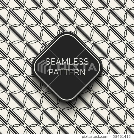 Abstract concept vector monochrome geometric pattern. Black and white minimal background. Creative Abstract concept vector monochrome geometric pattern. Black and white minimal background. Creative 58461415