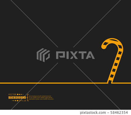 Line drawing background using continuous single one line. 58462354