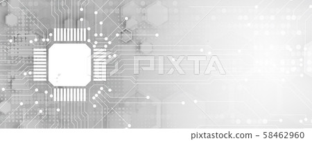 Abstract circuit board futuristic technology Abstract circuit board futuristic technology 58462960