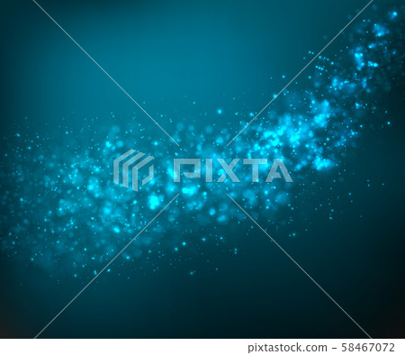 Abstract lighting effects with glow particles 58467072