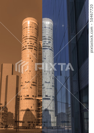 Paris La Defense business district Paris La Defense business district 58467720