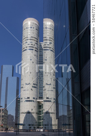 Paris La Defense business district 58467721