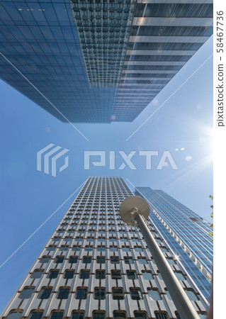 Paris La Defense business district 58467736