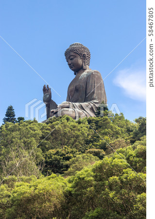 Hong Kong big Buddha on Lantau Island 58467805