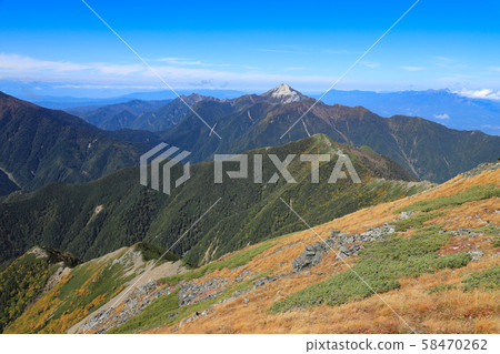 Kai Komagatake seen from Kitadake 58470262