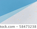 背景圖像・藍色和紙3張・ 1張 58473238