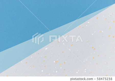 背景圖像・藍色和紙3張・ 1張 58473238