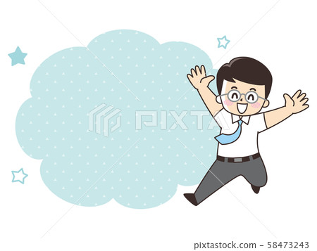 商人酷商務演講泡沫 58473243
