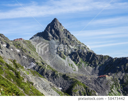 Mt. Kasumigatake and Mt. Kasumigatake, killing Hutte 58473442
