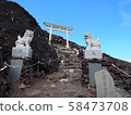 鳥居去富士山的草Ku神社 58473708