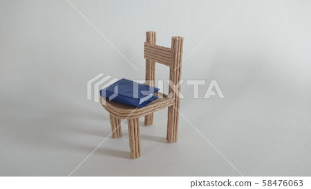 Chair and book Ecocraft 58476063