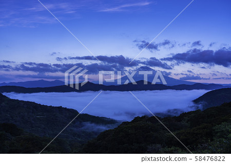 (Kanagawa) Hakone Ashinoko Daiunkai and Mt. Fuji 58476822