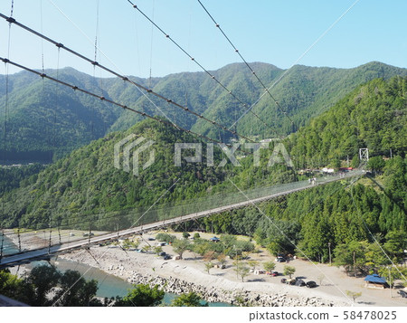 Suspension bridge of Tanze 58478025
