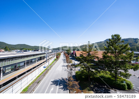 圖庫照片:輕井澤站風景自然 圖庫照片:輕井澤站風景自然 58478189
