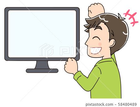 TV video distribution video male 58480489