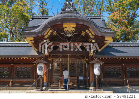 Kyoto Imamiya Shrine Women to visit Kyoto Imamiya Shrine Women to visit 58481221