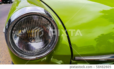 Collector's Car, Headlight, Retro Style, Car 58482605