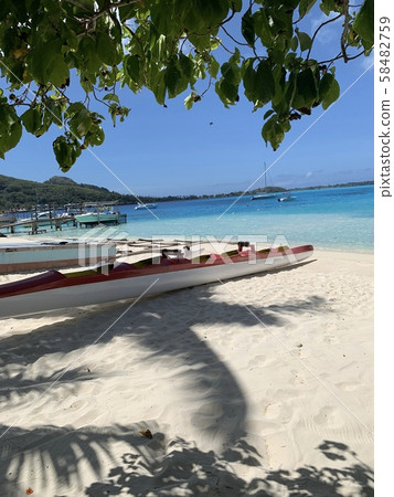 White sand beach White sand beach 58482759