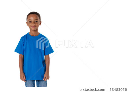 little african american boy, isolated little african american boy, isolated 58483056