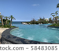 Infinity pool, Okinawa 58483085