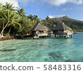 Water cottage on Bora Bora 58483316