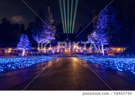 Shiga Prefecture Taga Shrine Akari Kami Shiga Prefecture Taga Shrine Akari Kami 58483744