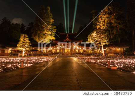 Shiga Prefecture Taga Shrine Akari Kami Shiga Prefecture Taga Shrine Akari Kami 58483750