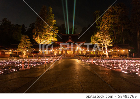 Shiga Prefecture Taga Shrine Akari Kami Shiga Prefecture Taga Shrine Akari Kami 58483769