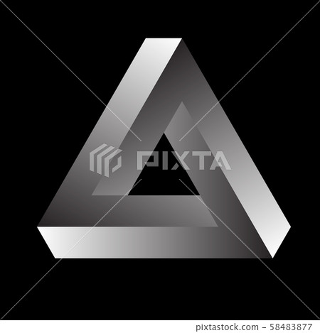 Penrose triangle or Penrose tribar, or the Penrose triangle or Penrose tribar, or the 58483877