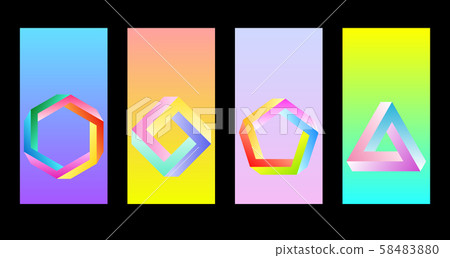 Creative abstract retrowave, synthwave as Creative abstract retrowave, synthwave as 58483880