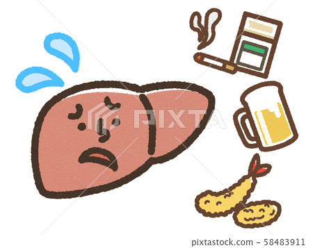 患香煙，酒精和油膩的肝臟 58483911