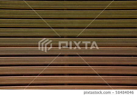 Metal grating with rubber textured multi-colored coating.Texture Metal grating with rubber textured multi-colored coating.Texture 58484046