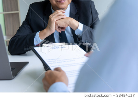 Businessman group in office, young asian people Businessman group in office, young asian people 58484137