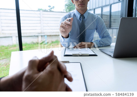 Businessman group in office, young asian people Businessman group in office, young asian people 58484139