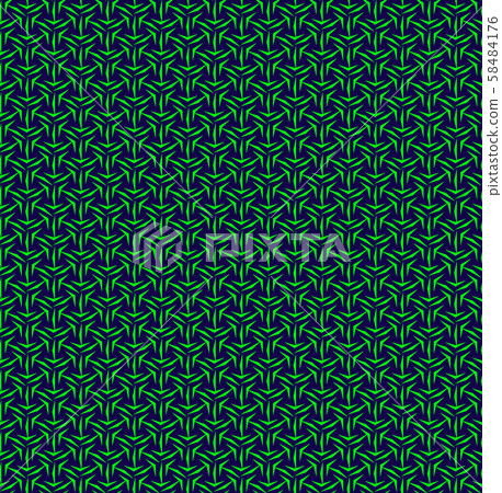 Abstract seamless arrow pattern in japanese style 58484176