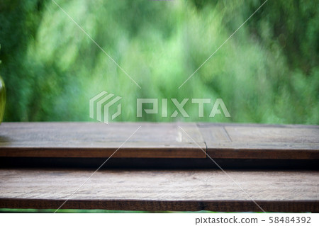 Brown Wooden board empty table texture table top 58484392