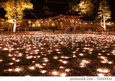 Shiga Prefecture Taga Shrine Akari Kami Shiga Prefecture Taga Shrine Akari Kami 58484442