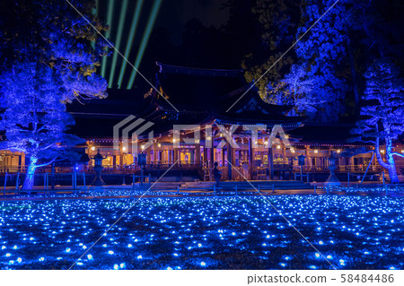 Shiga Prefecture Taga Shrine Akari Kami Shiga Prefecture Taga Shrine Akari Kami 58484486